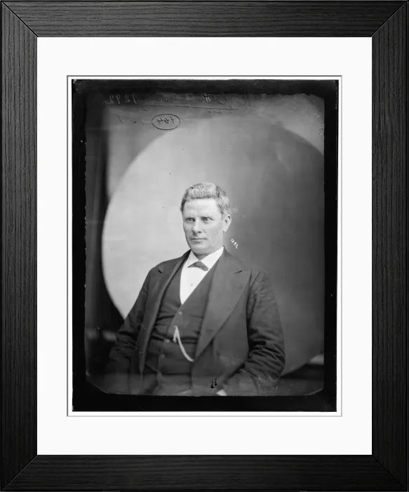 Framed Print : Charles W. Jones of Florida, 1865-1880. Creator: Unknown Framed Print : Charles W. Jones of Florida, 1865-1880. Creator: Unknown