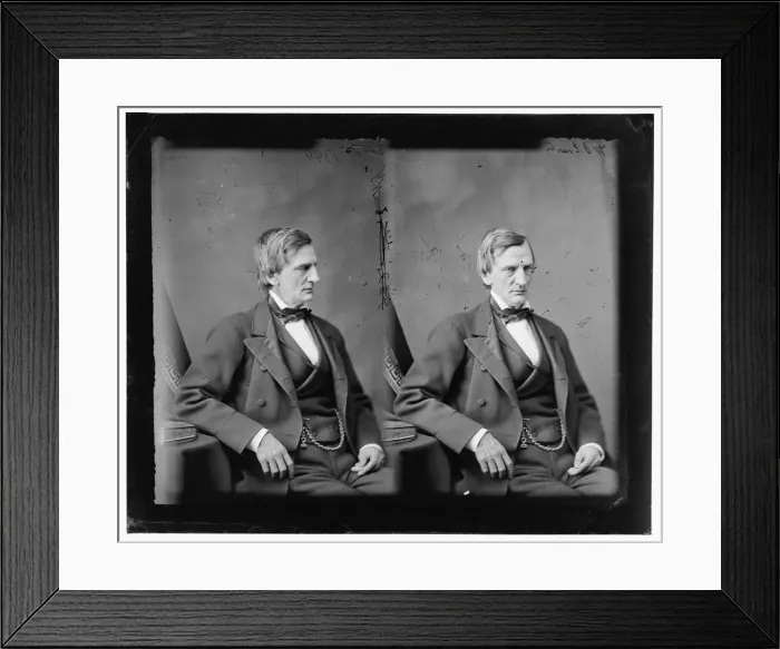 Framed Print : William M. Evarts, 1865-1880. Creator: Unknown Framed Print : William M. Evarts, 1865-1880. Creator: Unknown