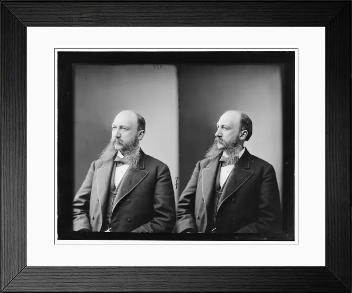 Framed Print : Henry M. Mathews, 1865-1880. Creator: Unknown Framed Print : Henry M. Mathews, 1865-1880. Creator: Unknown