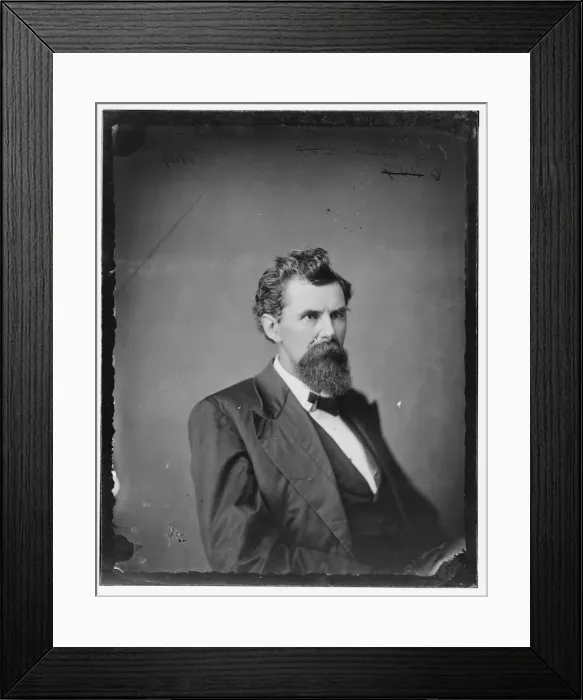 Framed Print : John King Luttrell of California [?], 1865-1880. Creator: Unknown