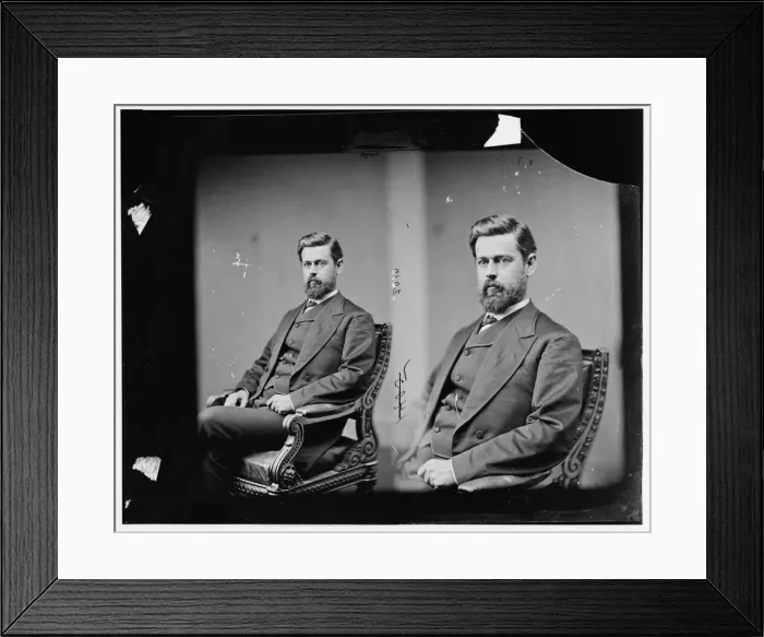 Framed Print : George Gorham, 1865-1880. Creator: Unknown Framed Print : George Gorham, 1865-1880. Creator: Unknown