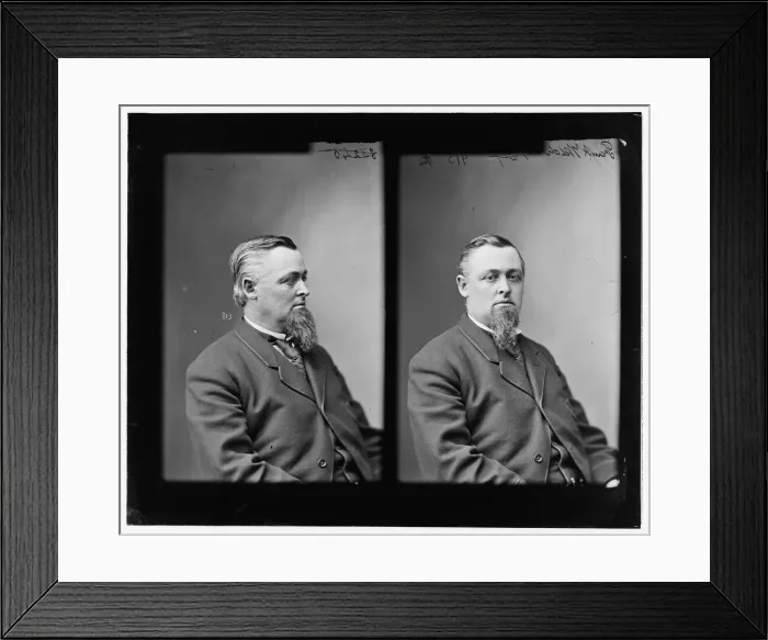 Framed Print : Frank Welch of Nebraska, 1865-1880. Creator: Unknown Framed Print : Frank Welch of Nebraska, 1865-1880. Creator: Unknown