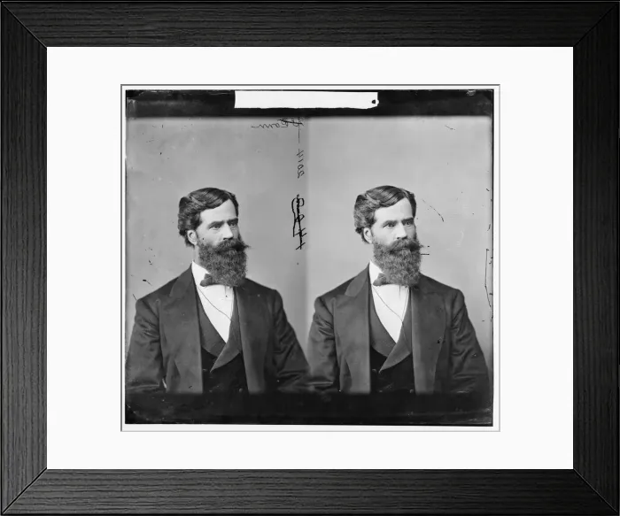 Framed Print : Thomas Montague Gunter, 1865-1880. Creator: Unknown Framed Print : Thomas Montague Gunter, 1865-1880. Creator: Unknown