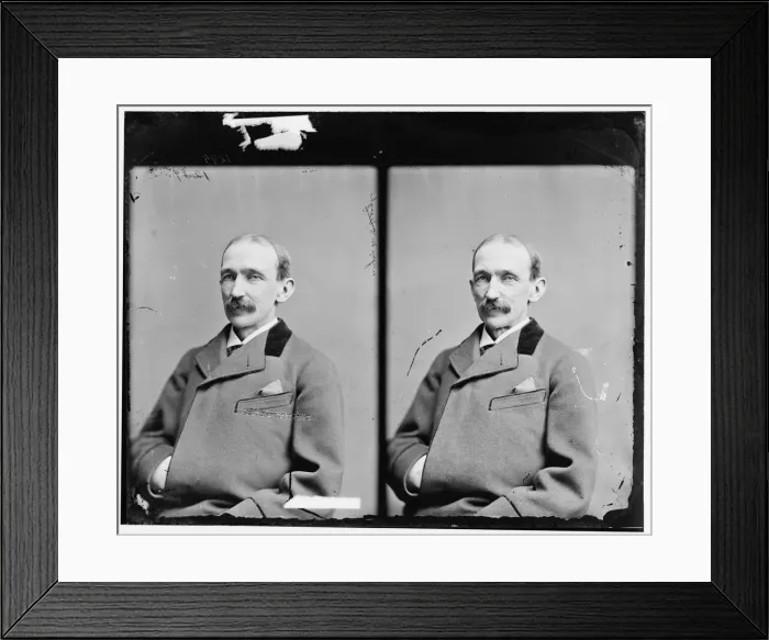 Framed Print : Wayne MacVeagh, 1865-1880. Creator: Unknown Framed Print : Wayne MacVeagh, 1865-1880. Creator: Unknown