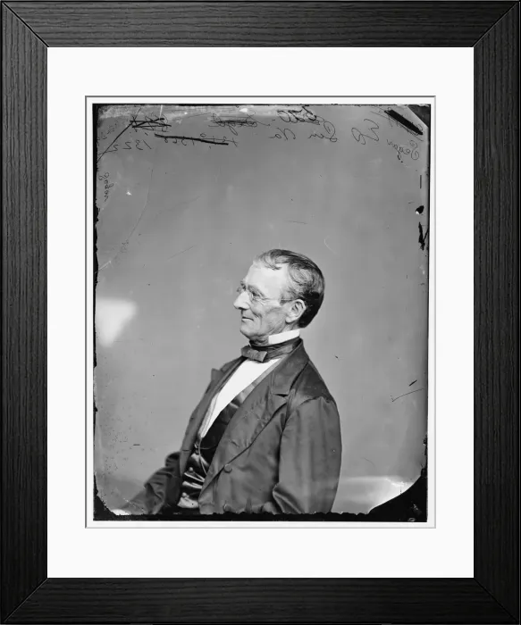 Framed Print : Joseph Eggleston Segar of Virginia, between 1865 and 1880. Creator: Unknown Framed Print : Joseph Eggleston Segar of Virginia, between 1865 and 1880. Creator: Unknown