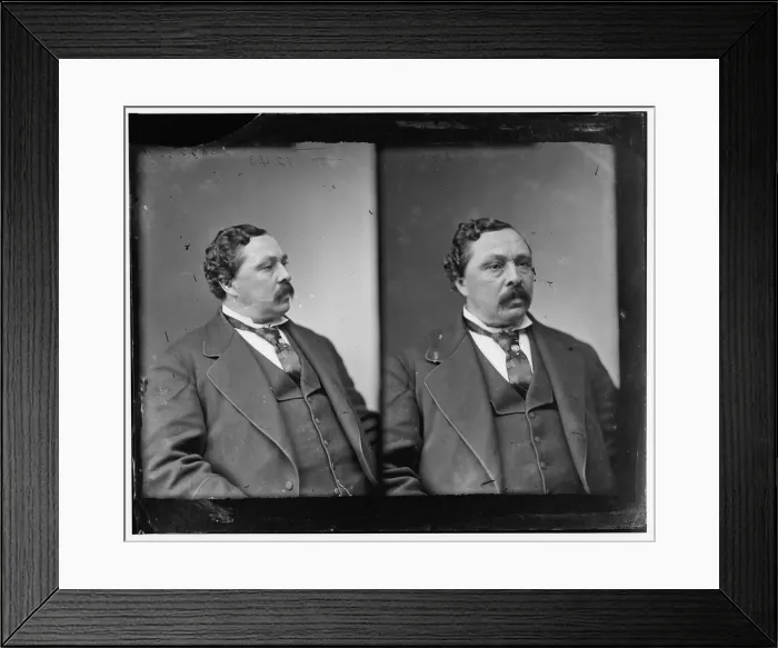 Framed Print : Nicholas Muller of New York, 1865-1880. Creator: Unknown Framed Print : Nicholas Muller of New York, 1865-1880. Creator: Unknown