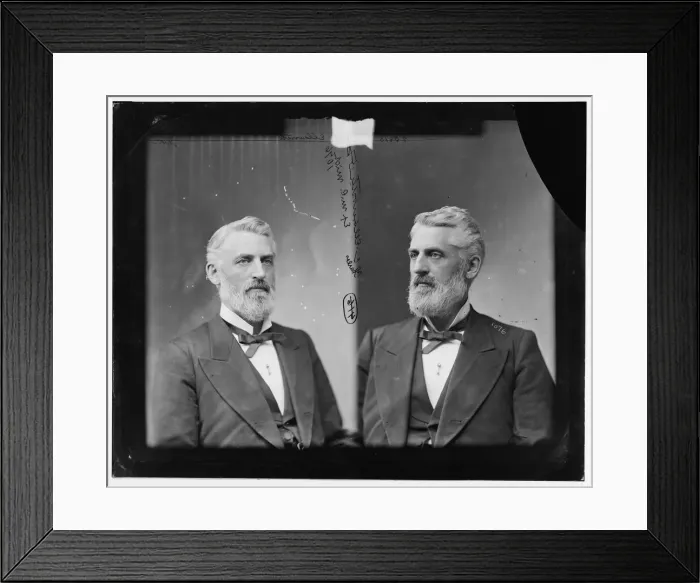 Framed Print : Charles C. Ellsworth of Michigan, 1865-1880. Creator: Unknown Framed Print : Charles C. Ellsworth of Michigan, 1865-1880. Creator: Unknown