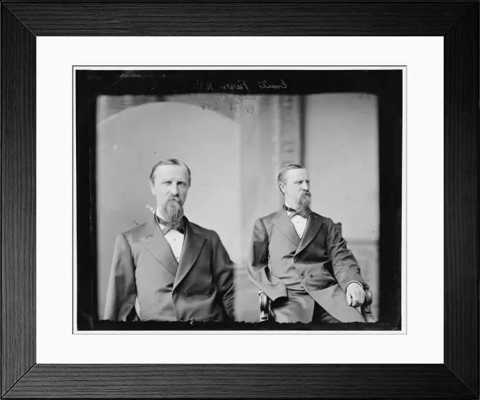Framed Print : Evarts W. Farr of New Hampshire, 1865-1880. Creator: Unknown Framed Print : Evarts W. Farr of New Hampshire, 1865-1880. Creator: Unknown