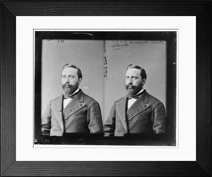 Framed Print : Martin Maginnis of Montana, 1865-1880. Creator: Unknown Framed Print : Martin Maginnis of Montana, 1865-1880. Creator: Unknown