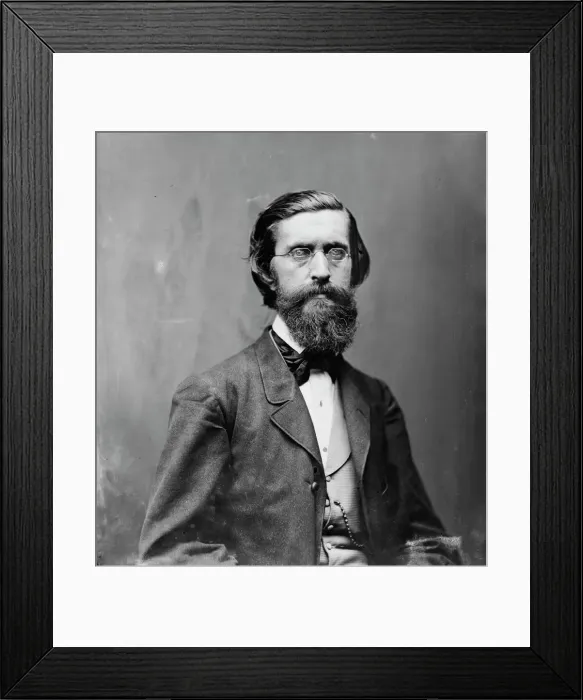 Framed Print : Dwight Loomis of Connecticut, between 1865 and 1880. Creator: Unknown Framed Print : Dwight Loomis of Connecticut, between 1865 and 1880. Creator: Unknown