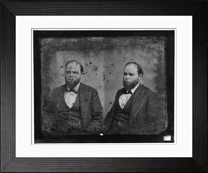 Framed Print : John M. Davy of New York, 1865-1880. Creator: Unknown Framed Print : John M. Davy of New York, 1865-1880. Creator: Unknown