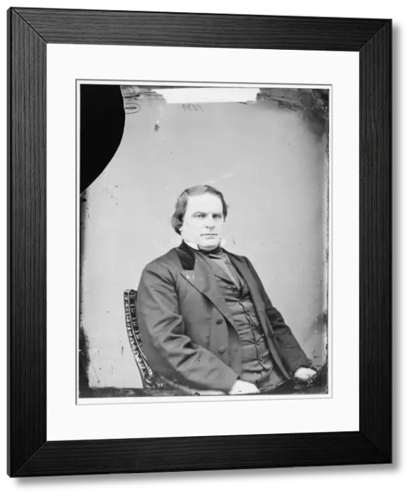 Framed Print : Governor Lewis E. Parsons, between 1865 and 1880. Creator: Unknown Framed Print : Governor Lewis E. Parsons, between 1865 and 1880. Creator: Unknown