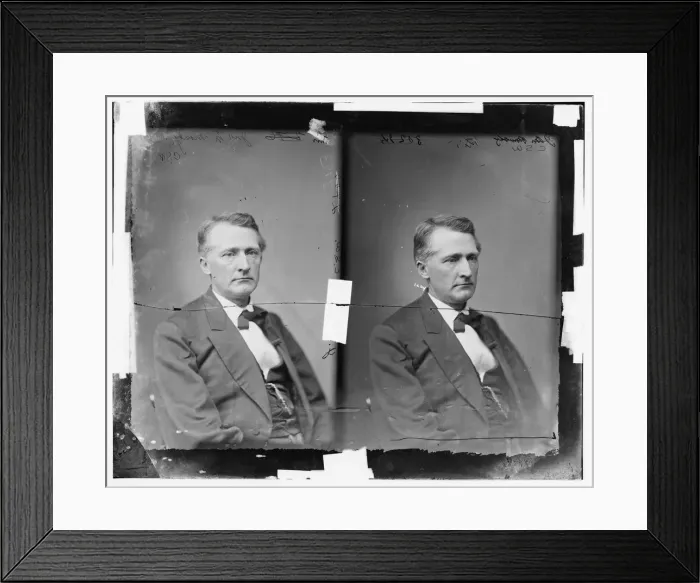Framed Print : John S. Mosby, 1865-1880. Creator: Unknown Framed Print : John S. Mosby, 1865-1880. Creator: Unknown