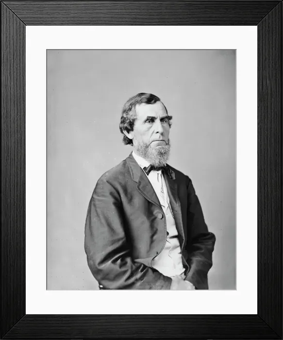 Framed Print : Columbus Delano of Ohio, between 1865 and 1880. Creator: Unknown Framed Print : Columbus Delano of Ohio, between 1865 and 1880. Creator: Unknown