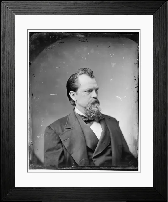 Framed Print : John B. Gordon of Georgia, 1865-1880. Creator: Unknown Framed Print : John B. Gordon of Georgia, 1865-1880. Creator: Unknown