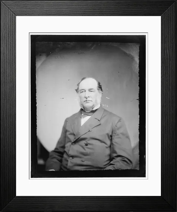 Framed Print : Dr. Charles Henry Nichols, 1865-1880. Creator: Unknown Framed Print : Dr. Charles Henry Nichols, 1865-1880. Creator: Unknown