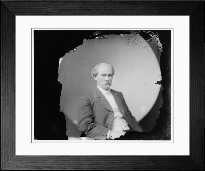 Framed Print : Isham G. Harris of Tennessee, 1865-1880. Creator: Unknown