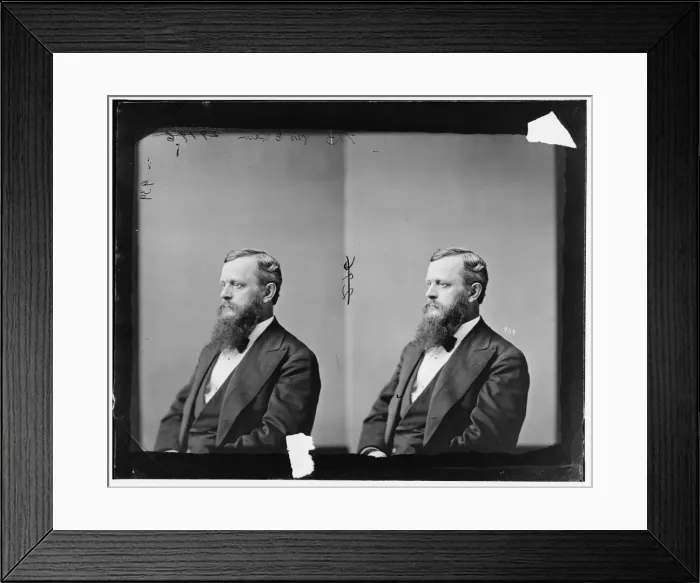 Framed Print : John Chalfant New, 1865-1880. Creator: Unknown Framed Print : John Chalfant New, 1865-1880. Creator: Unknown