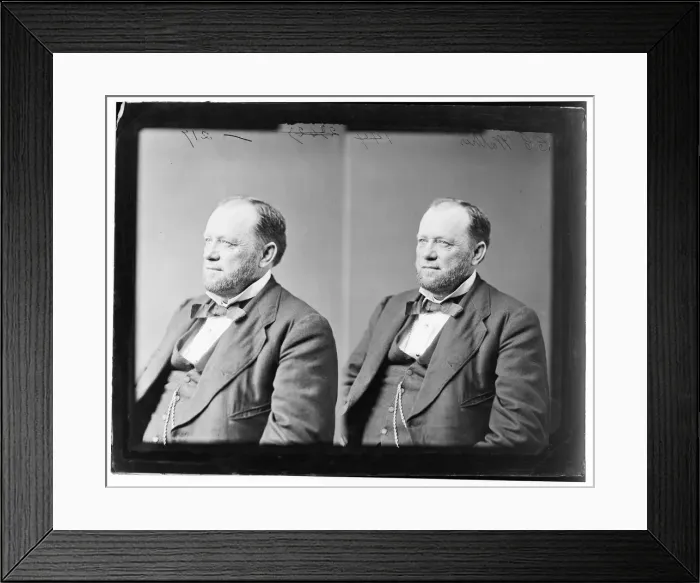 Framed Print : Charles Christopher B. Walker of New York, 1865-1880. Creator: Unknown Framed Print : Charles Christopher B. Walker of New York, 1865-1880. Creator: Unknown