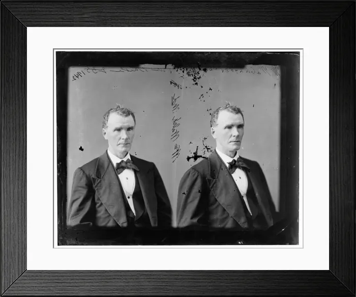 Framed Print : William Walsh of Maryland, 1865-1880. Creator: Unknown Framed Print : William Walsh of Maryland, 1865-1880. Creator: Unknown