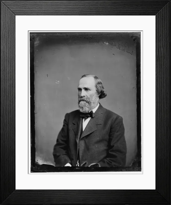 Framed Print : Henry L. Dawes of Massachusetts, between 1865 and 1880. Creator: Unknown Framed Print : Henry L. Dawes of Massachusetts, between 1865 and 1880. Creator: Unknown