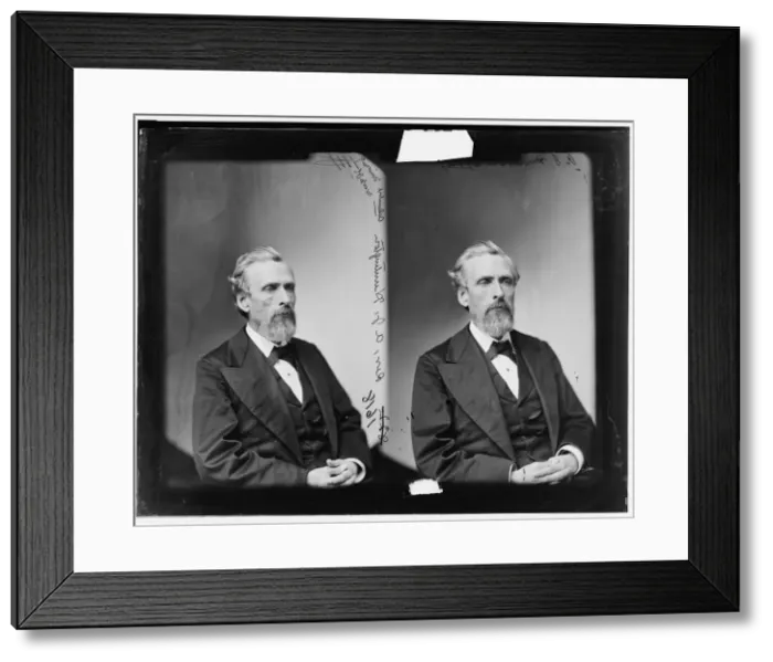 Framed Print : Rev. A. J. Huntington, 1865-1880. Creator: Unknown Framed Print : Rev. A. J. Huntington, 1865-1880. Creator: Unknown