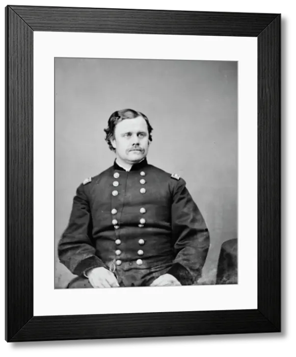 Framed Print : General Robert Ogden Tyler, between 1855 and 1865. Creator: Unknown Framed Print : General Robert Ogden Tyler, between 1855 and 1865. Creator: Unknown