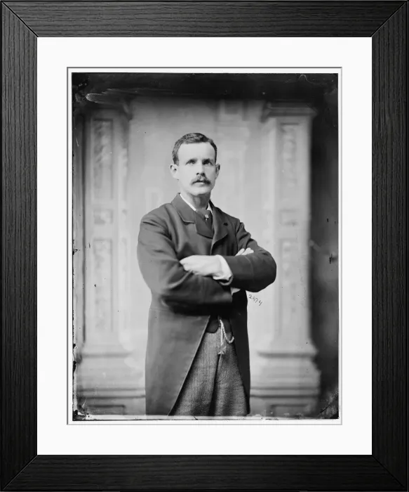 Framed Print : Edward Hanlan, (an oarsman), between 1865 and 1880. Creator: Unknown