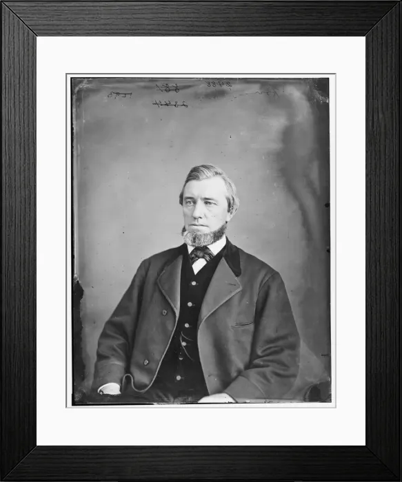 Framed Print : Stephen Taber of New York, between 1865 and 1880. Creator: Unknown Framed Print : Stephen Taber of New York, between 1865 and 1880. Creator: Unknown