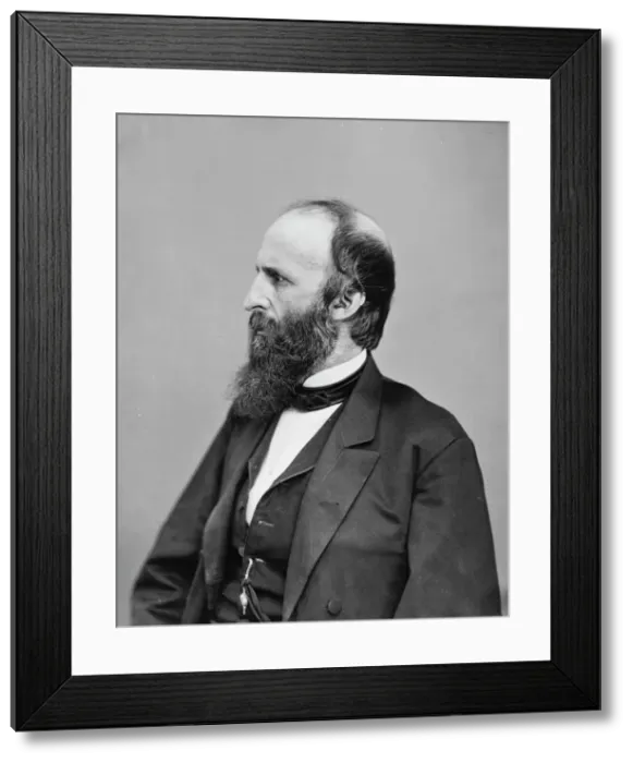 Framed Print : Senator Edward Henry Rollins of New Hampshire, between 1865 and 1880. Creator: Unknown Framed Print : Senator Edward Henry Rollins of New Hampshire, between 1865 and 1880. Creator: Unknown