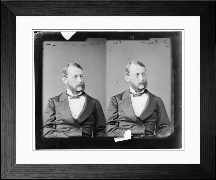 Framed Print : John Adam Kasson of Iowa, 1865-1880. Creator: Unknown Framed Print : John Adam Kasson of Iowa, 1865-1880. Creator: Unknown