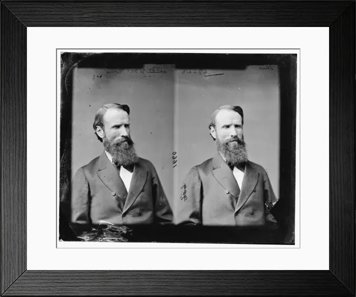 Framed Print : James Wilson of Iowa, 1865-1880. Creator: Unknown Framed Print : James Wilson of Iowa, 1865-1880. Creator: Unknown