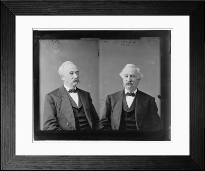 Framed Print : J. O. Whitehouse of New York, 1865-1880. Creator: Unknown Framed Print : J. O. Whitehouse of New York, 1865-1880. Creator: Unknown