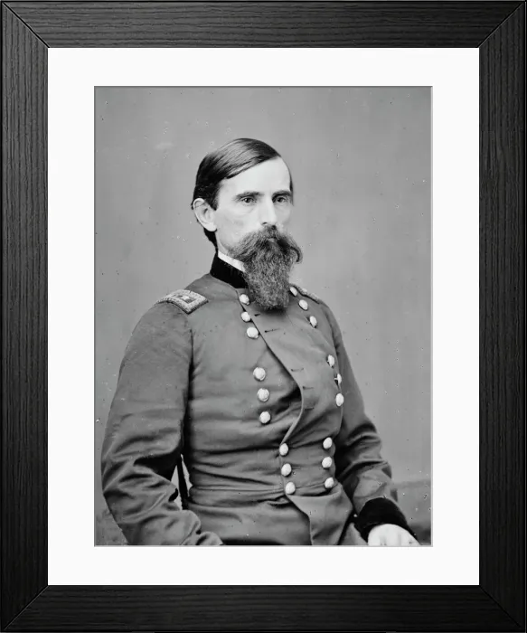 Framed Print : General Lew Wallace, between 1855 and 1865. Creator: Unknown Framed Print : General Lew Wallace, between 1855 and 1865. Creator: Unknown