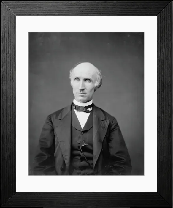 Framed Print : Rev. B. F. Bittinger, between 1865 and 1880. Creator: Unknown Framed Print : Rev. B. F. Bittinger, between 1865 and 1880. Creator: Unknown
