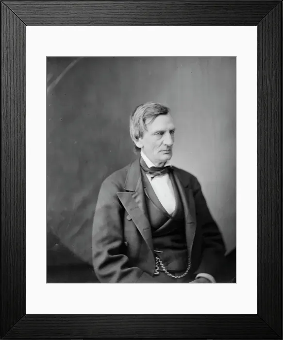 Framed Print : William Evarts, between 1865 and 1880. Creator: Unknown Framed Print : William Evarts, between 1865 and 1880. Creator: Unknown