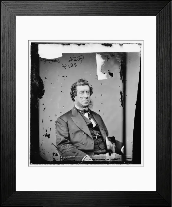 Framed Print : Hamilton Fish, between 1855 and 1865. Creator: Unknown Framed Print : Hamilton Fish, between 1855 and 1865. Creator: Unknown