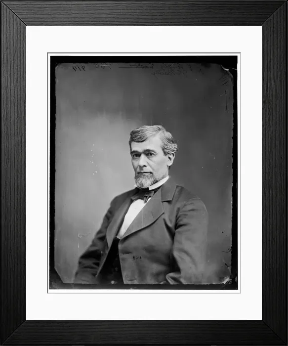 Framed Print : James Edmund Bailey of Tennessee, between 1865 and 1880. Creator: Unknown Framed Print : James Edmund Bailey of Tennessee, between 1865 and 1880. Creator: Unknown