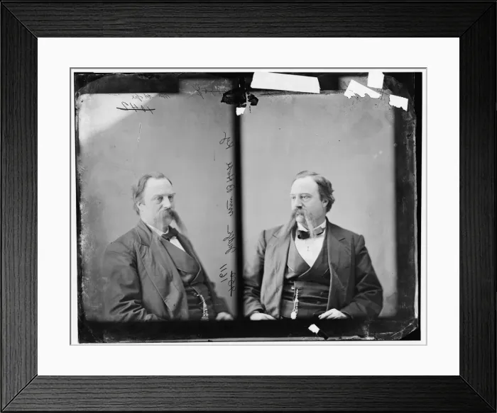 Framed Print : Judge William B. Hope of Kentucky, 1865-1880. Creator: Unknown Framed Print : Judge William B. Hope of Kentucky, 1865-1880. Creator: Unknown