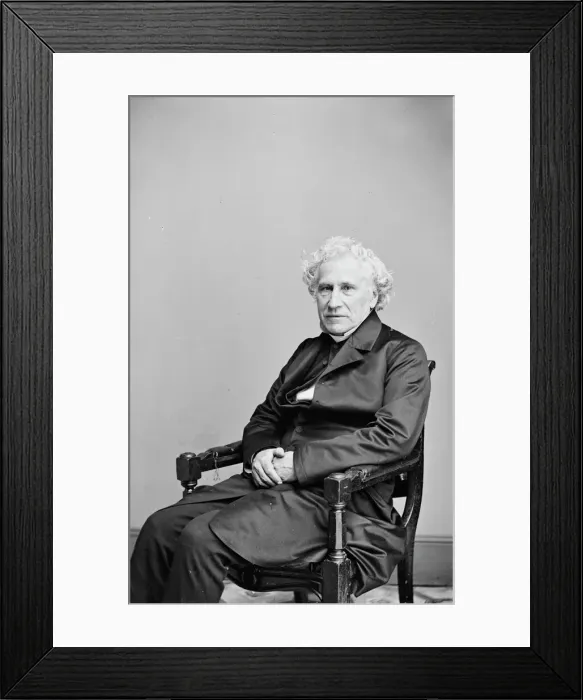 Framed Print : Rev. William Augustus Muhlenberg, between 1855 and 1865. Creator: Unknown Framed Print : Rev. William Augustus Muhlenberg, between 1855 and 1865. Creator: Unknown