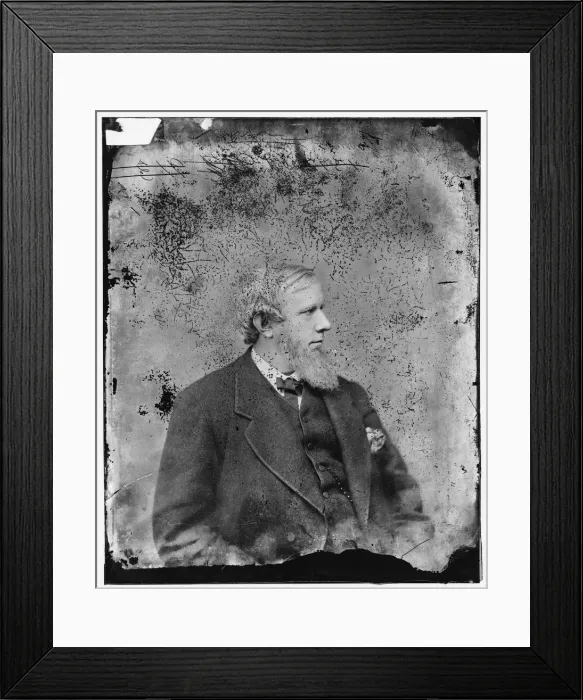Framed Print : Allen G. Thurman of Ohio, 1865-1880. Creator: Unknown Framed Print : Allen G. Thurman of Ohio, 1865-1880. Creator: Unknown