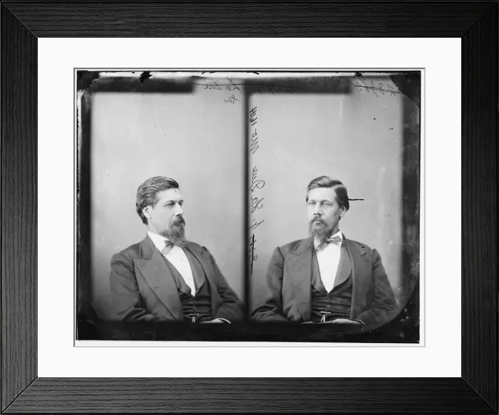 Framed Print : J. La Due of Missouri?, 1865-1880. Creator: Unknown Framed Print : J. La Due of Missouri?, 1865-1880. Creator: Unknown