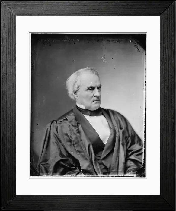 Framed Print : Judge William Strong, (U. S. Supreme Court), between 1865 and 1880. Creator: Unknown Framed Print : Judge William Strong, (U. S. Supreme Court), between 1865 and 1880. Creator: Unknown