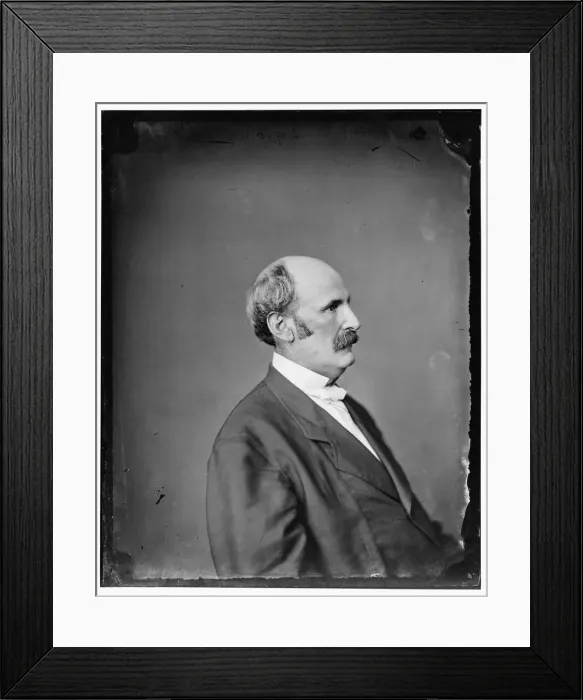 Framed Print : Matthew Whitaker Ransom of North Carolina, between 1865 and 1880. Creator: Unknown Framed Print : Matthew Whitaker Ransom of North Carolina, between 1865 and 1880. Creator: Unknown