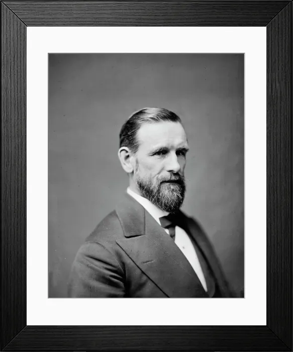 Framed Print : Samuel James Renwick McMillan of Minnesota, between 1865 and 1880. Creator: Unknown Framed Print : Samuel James Renwick McMillan of Minnesota, between 1865 and 1880. Creator: Unknown