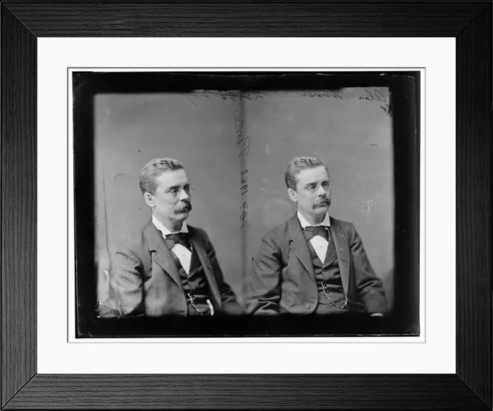 Framed Print : Alan Wood of Pennsylvania, 1865-1880. Creator: Unknown Framed Print : Alan Wood of Pennsylvania, 1865-1880. Creator: Unknown