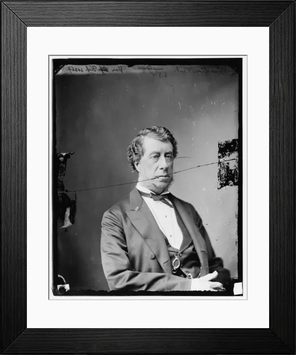 Framed Print : Hamilton Fish of New York, between 1865 and 1880. Creator: Unknown Framed Print : Hamilton Fish of New York, between 1865 and 1880. Creator: Unknown