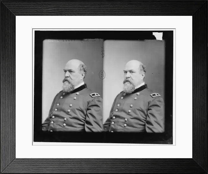 Framed Print : General Robert MacFreely, 1865-1880. Creator: Unknown Framed Print : General Robert MacFreely, 1865-1880. Creator: Unknown