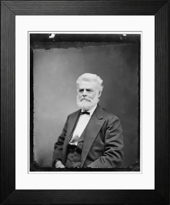 Framed Print : David Hartley Armstrong of Missouri, between 1865 and 1880. Creator: Unknown Framed Print : David Hartley Armstrong of Missouri, between 1865 and 1880. Creator: Unknown