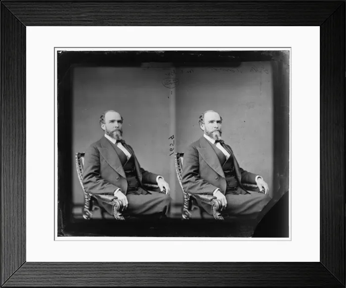Framed Print : Thomas Manson Norwood of Georgia, 1865-1880. Creator: Unknown Framed Print : Thomas Manson Norwood of Georgia, 1865-1880. Creator: Unknown